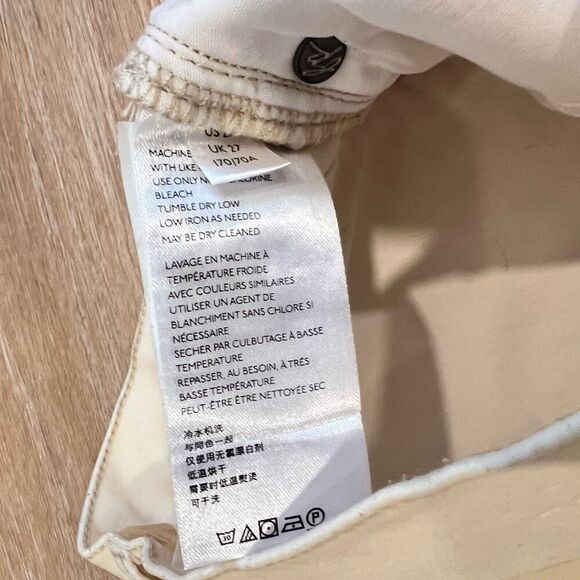 Free People x We the Free, Pearl Velvet Skinny Pants, Raw Ankle Cut, Women’s 27 - Picture 9 of 16